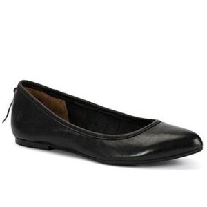 NIB Frye black flats